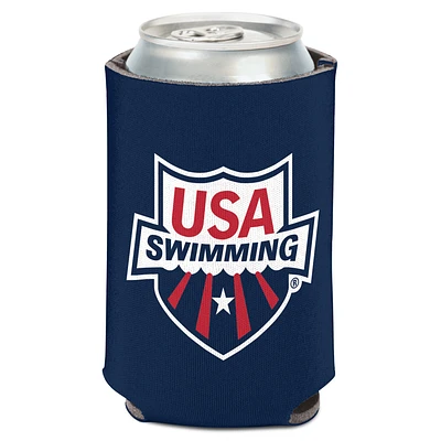 WinCraft Navy/Red USA Swimming 12oz. Can Cooler