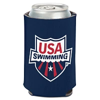 WinCraft Navy/Red USA Swimming 12oz. Can Cooler