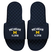 Men's ISlide Navy Michigan Wolverines Alumni Slide Sandals