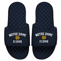 Men's ISlide Navy Notre Dame Fighting Irish Alumni Slide Sandals
