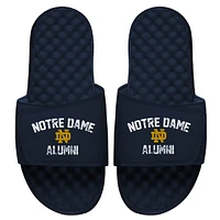 Men's ISlide Navy Notre Dame Fighting Irish Alumni Slide Sandals