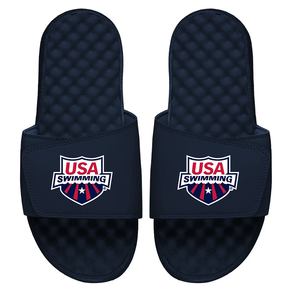ISlide Navy USA Swimming Primary Slide Sandals