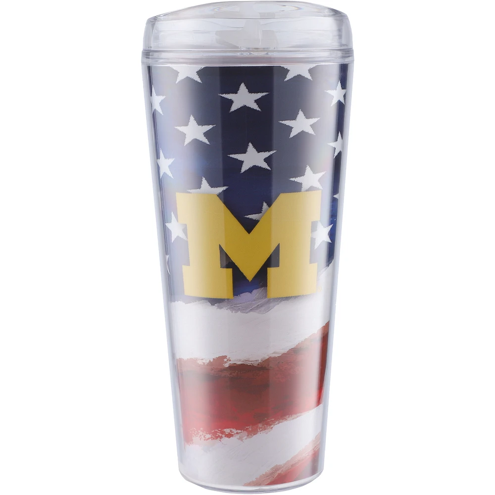 Michigan Wolverines 22oz. Tritan Americana Tumbler