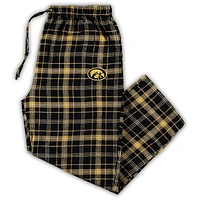 Men's Concepts Sport Black Iowa Hawkeyes Big & Tall Ultimate Pants