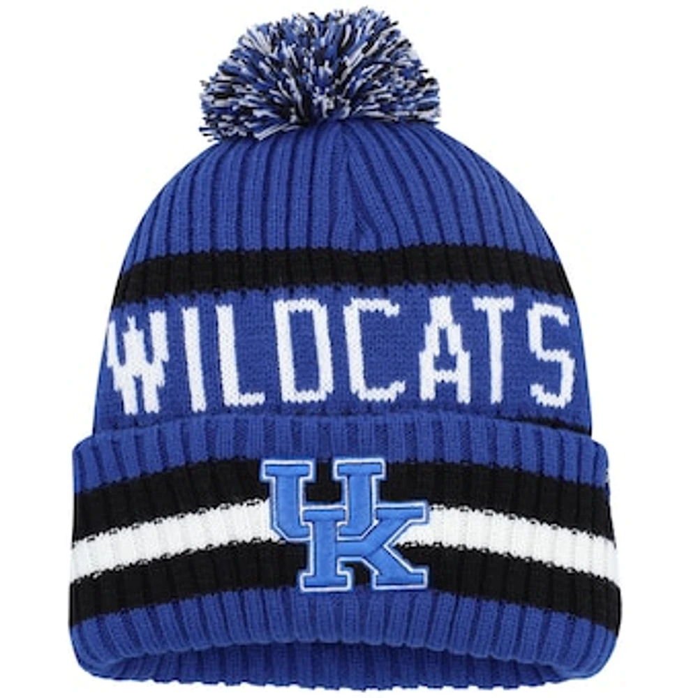 Men's '47 Royal Kentucky Wildcats Bering Cuffed Knit Hat with Pom