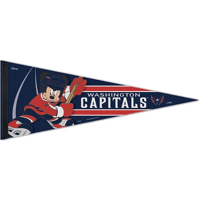 WinCraft Washington Capitals 12'' x 30'' Disney Mickey Mouse Premium Pennant