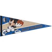 WinCraft Dallas Mavericks 12'' x 30'' Disney Mickey Mouse Premium Pennant