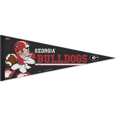 WinCraft Georgia Bulldogs 12'' x 30'' Disney Mickey Mouse Premium Pennant