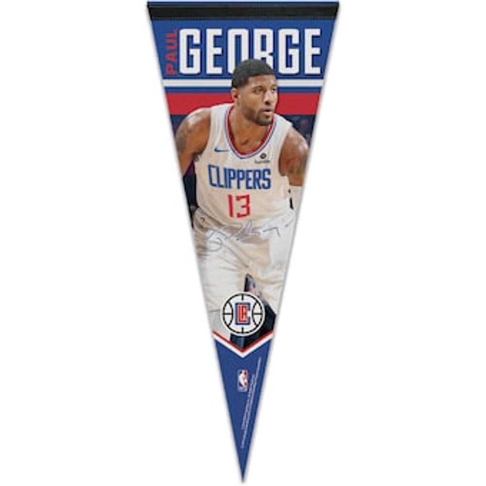 WinCraft Paul George LA Clippers 12'' x 30'' Player Premium Pennant