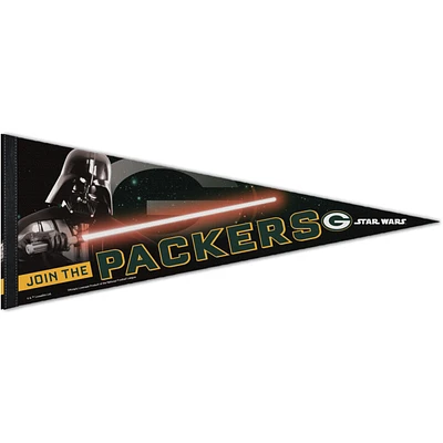 WinCraft Green Bay Packers 12'' x 30'' Star Wars Premium Pennant