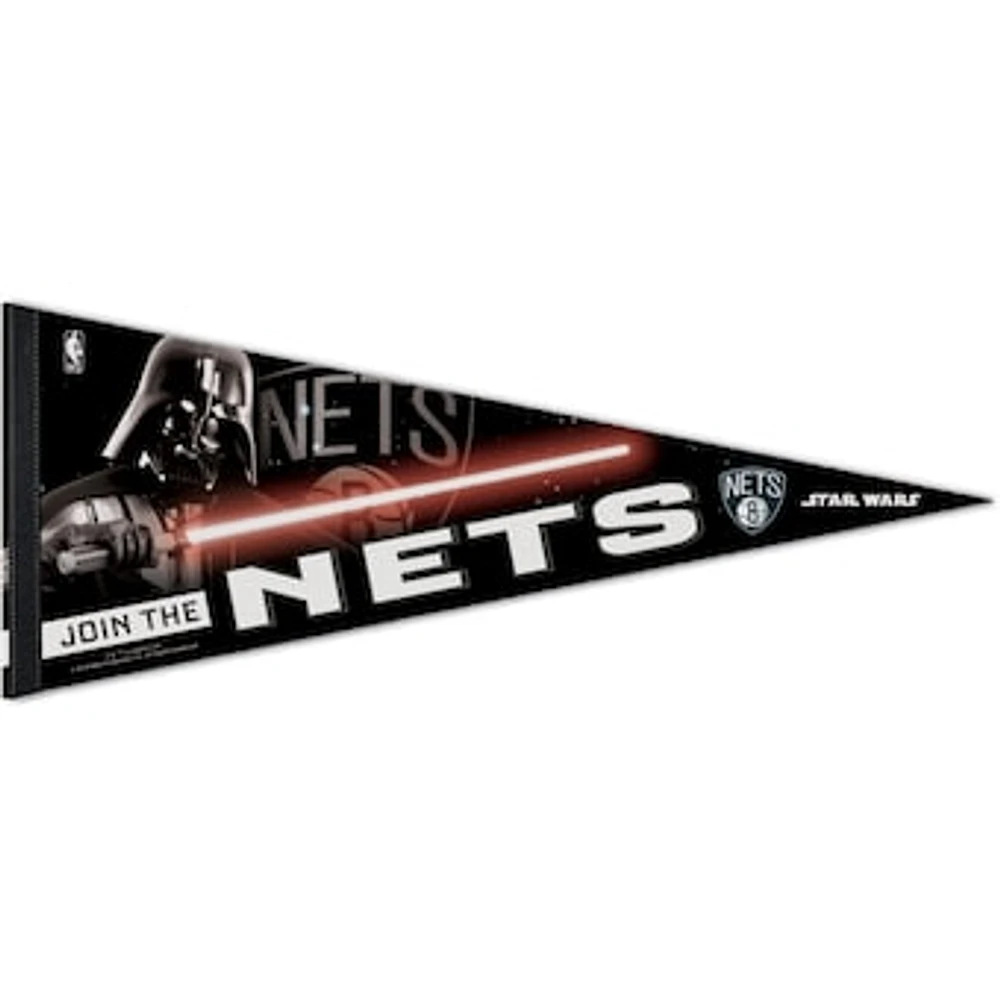 WinCraft Brooklyn Nets 12'' x 30'' Star Wars Premium Pennant