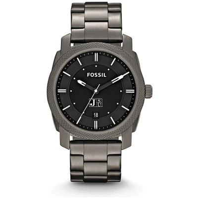Fossil Jackson State Tigers Machine Smoke Stainless Steel Watch