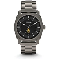 Fossil Tuskegee Golden Tigers Machine Smoke Stainless Steel Watch