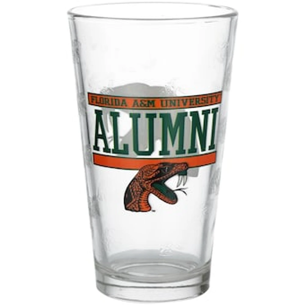 Florida A&M Rattlers 16oz. Alumni Pint Glass