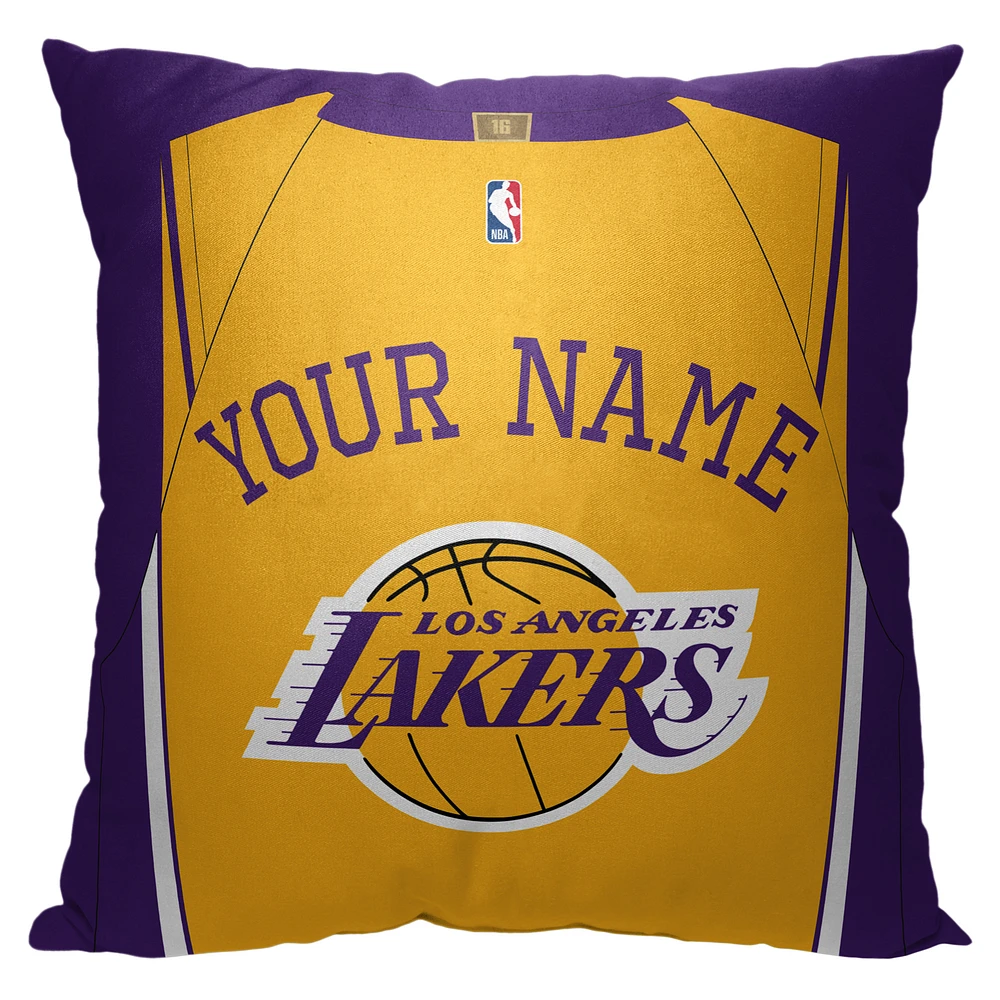 Los Angeles Lakers 18'' x 18'' Personalized Pillow