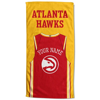 Atlanta Hawks 30'' x 60'' Personalized Beach Towel