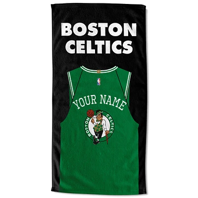 Boston Celtics 30'' x 60'' Personalized Beach Towel