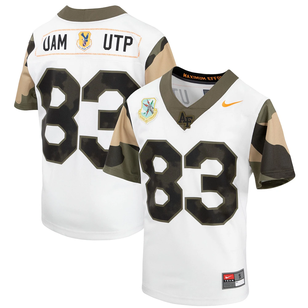 Youth Nike #83 White Air Force Falcons Special Game Replica Jersey