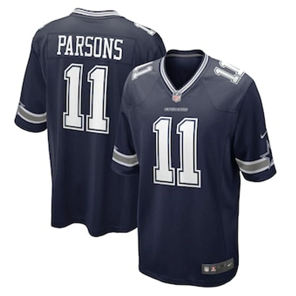 Youth Nike Micah Parsons Navy Dallas Cowboys Game Jersey