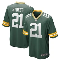 Men's Nike Eric Stokes Green Bay Packers Player Game Jersey