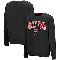 Youth Colosseum Black Texas Tech Red Raiders Campus Pullover Sweatshirt