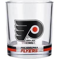 Philadelphia Flyers 10oz. Banded Rocks Glass