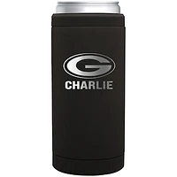 Green Bay Packers 12oz. Personalized Stainless Steel Slim Can Cooler