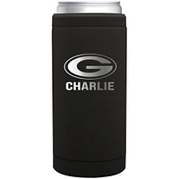 Green Bay Packers 12oz. Personalized Stainless Steel Slim Can Cooler