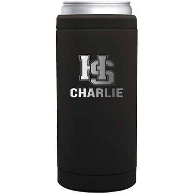 Hampden-Sydney College Tigers 12oz. Personalized Stainless Steel Slim Can Cooler