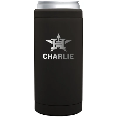 Houston Astros 12oz. Personalized Stainless Steel Slim Can Cooler
