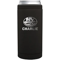 New York Islanders 12oz. Personalized Stainless Steel Slim Can Cooler