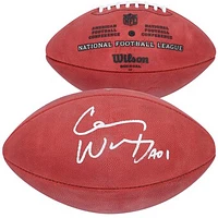 Carson Wentz Philadelphia Eagles Autographed Wilson Duke Full Color Pro Football