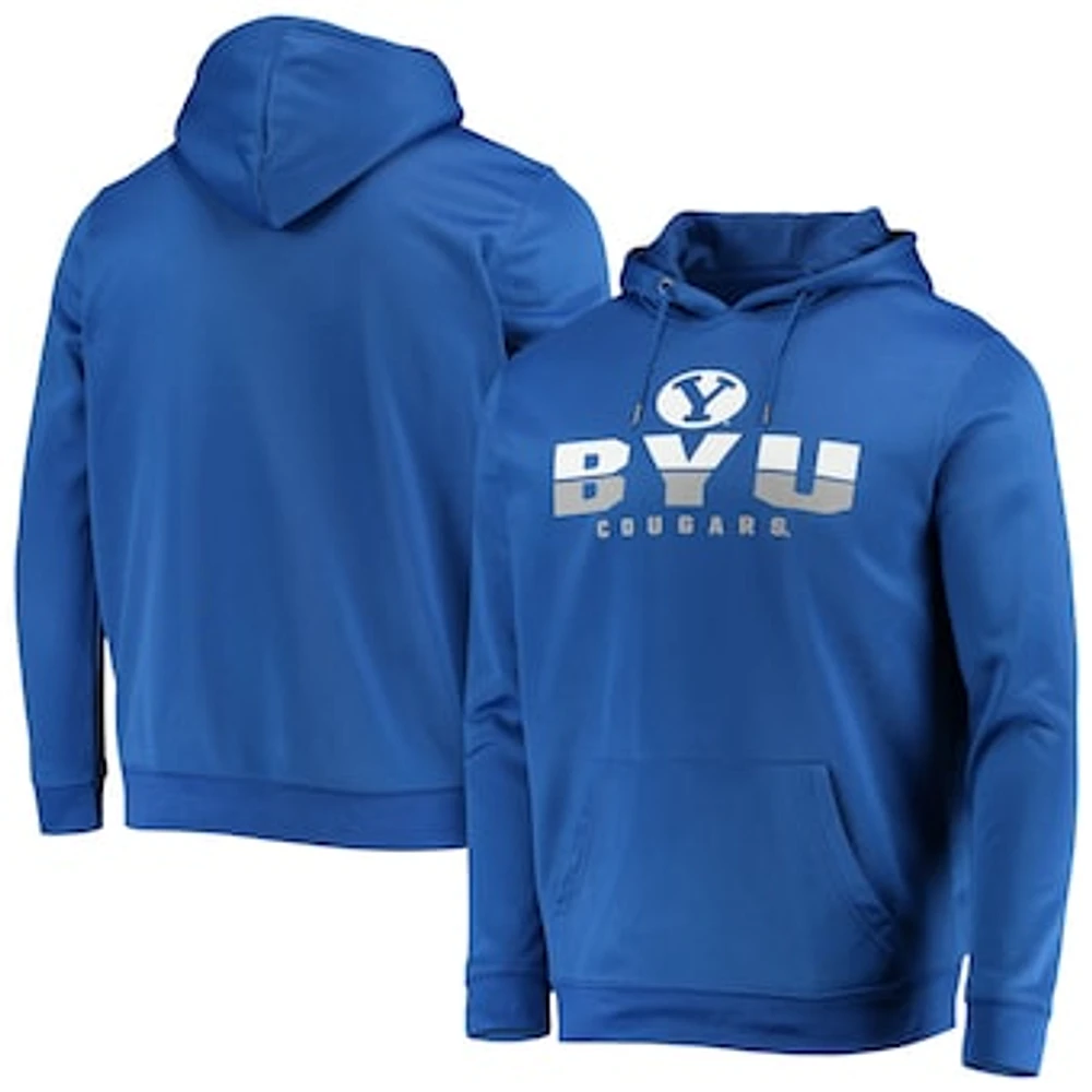 Men's Colosseum Royal BYU Cougars Lantern Pullover Hoodie