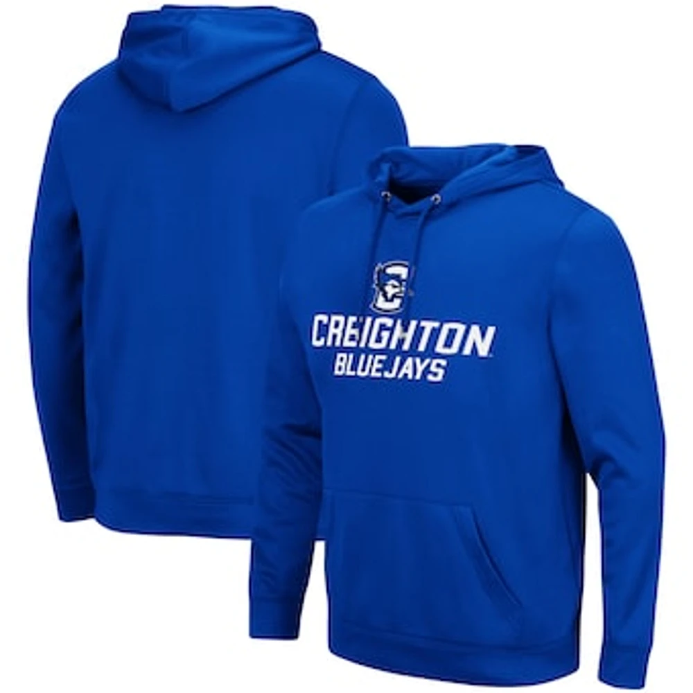 Men's Colosseum Royal Creighton Bluejays Lantern Pullover Hoodie