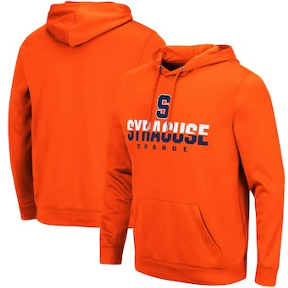 Men's Colosseum Orange Syracuse Lantern Pullover Hoodie