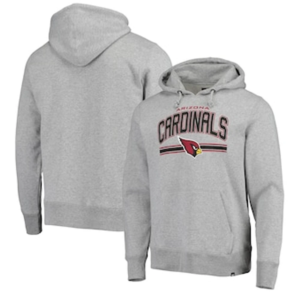 Men's '47 Gray Arizona Cardinals Foundation Pullover Hoodie