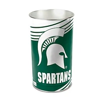 WinCraft Michigan State Spartans 15'' Tapered Wastebasket
