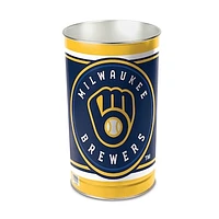 WinCraft Milwaukee Brewers 15'' Tapered Wastebasket