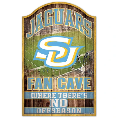 WinCraft Southern University Jaguars 11'' x 17'' Logo Wood Sign