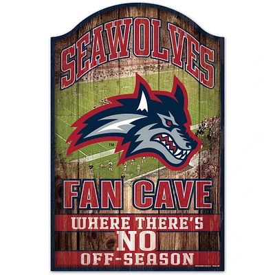 WinCraft Stony Brook Seawolves 11'' x 17'' Logo Wood Sign