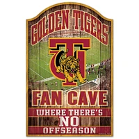 WinCraft Tuskegee Golden Tigers 11'' x 17'' Logo Wood Sign