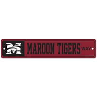 WinCraft Morehouse Maroon Tigers 3.75'' x 19'' Street Sign