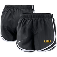 Women's Nike Black LSU Tigers Team Tempo Performance Shorts