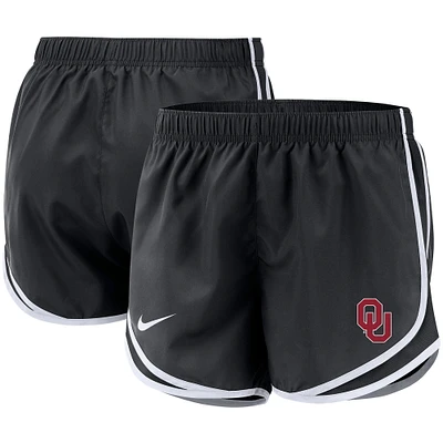 Women's Nike Black Oklahoma Sooners Team Tempo Performance Shorts