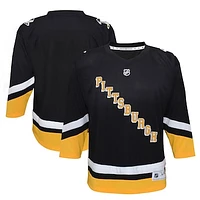 Preschool Black Pittsburgh Penguins 2021/22 Alternate Replica Jersey