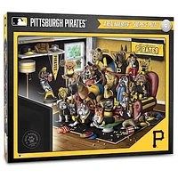 Pittsburgh Pirates Purebred Fans 18'' x 24'' A Real Nailbiter 500-Piece Puzzle