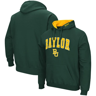 Men's Colosseum Baylor Bears Arch & Logo 3.0 Pullover Hoodie