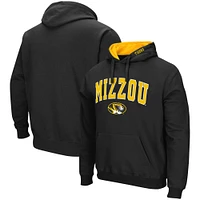 Men's Colosseum Black Missouri Tigers Arch & Logo 3.0 Pullover Hoodie