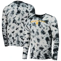 Men's New Era Black Washington Football Team Tie-Dye Long Sleeve T-Shirt