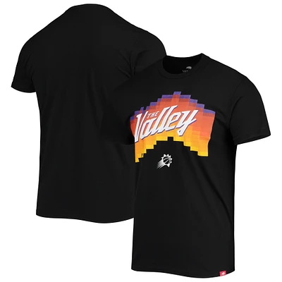 Men's Sportiqe Black Phoenix Suns The Valley Pixel City Edition Tri-Blend Lightweight T-Shirt